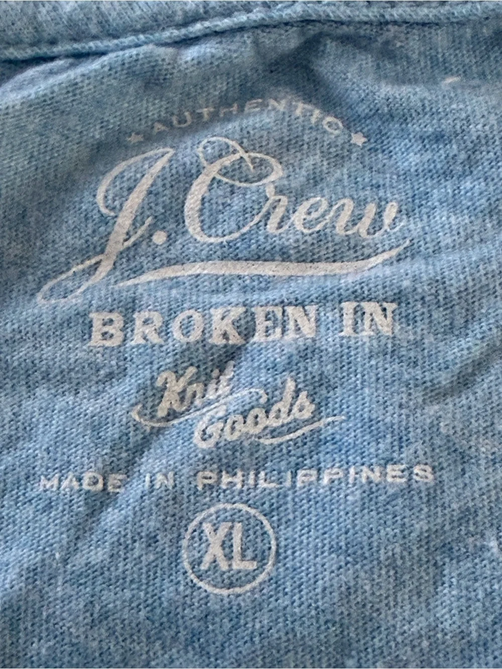 J.Crew Men's Broken-In T-Shirt - Size XL